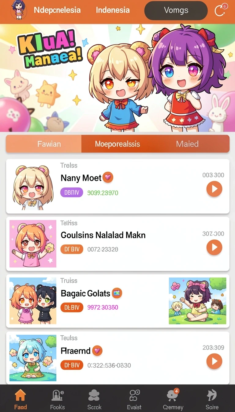 Screenshot melody77 nomor 1